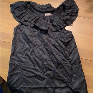 Off the should ruffle shirt